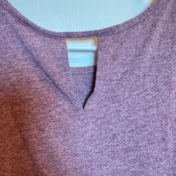 Artisan NY Women's Long‎ Sleeve Top with Back Cutout Detail Purple Large - Picture 5 of 6